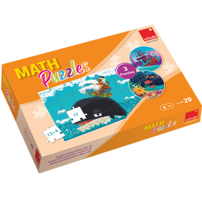 Produktabbildung zu SCHUBI MATHpuzzles - Addition/Subtraktion bis 20