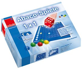Produktabbildung zu SCHUBI Abaco 1x1 Spiele - ohne Abaco