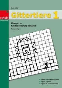 Produktabbildung zu Gittertiere 1 - Übungen zur Raumorientierung im Raster
