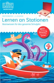 Produktabbildung zu LÜK - 4. Klasse - Mathematik - Lernen an Stationen