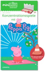 Produktabbildung zu miniLÜK - Kindergarten/Vorschule - Konzentrationsspiele mit Peppa Pig