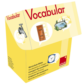 Produktabbildung zu Vocabular - Wortschatzbilder Wohnen 1 - Haus und Garten