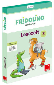 Produktabbildung zu Fridolino-Lernkartei - Lesezeit 3. Schuljahr