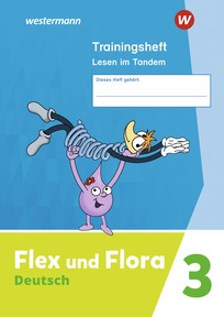 Produktabbildung zu Flex und Flora - Trainingsheft Lesen im Tandem 3
