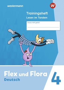 Produktabbildung zu Flex und Flora - Trainingsheft Lesen im Tandem 4