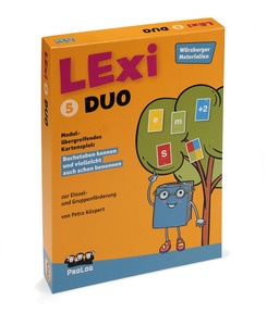 Produktabbildung zu ProLog - LExi 5 - DUO - Modulübergreifendes Kartenspiel - Buchstaben kennen und vielleicht auch schon benennen
