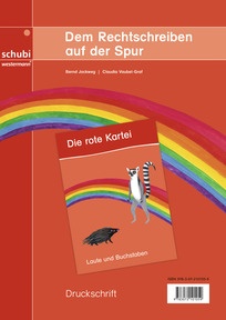 Produktabbildung zu Dem Rechtschreiben auf der Spur - Rechtschreibkartei 1, Ausgabe in Druckschrift