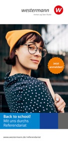 Produktabbildung zu Vorteile im Referendariat - Anmeldeflyer für Referendar/-innen