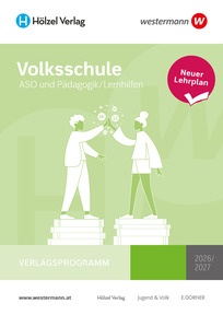 Produktabbildung zu Verlagsprogramm 2026 VS/ASO/Pädagogik