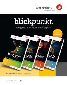 Produktabbildung zu Blickpunkt Baden-Württemberg 2026 - Teilvorabdruck Klasse 7-9 Biologie, Chemie und Physik