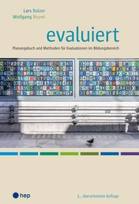 Produktabbildung zu evaluiert (Neuauflage 2026) - Planungsbuch und Methoden für Evaluationen im Bildungsbereich - 3. überarbeitete Ausgabe