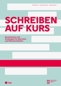 Produktabbildung zu Schreiben auf Kurs - Mustertexte und Strategien für Bachelor- und Masterarbeiten - 1. Auflage