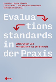 Produktabbildung zu Evaluationsstandards in der Praxis - Erfahrungen und Perspektiven aus der Schweiz - 1. Auflage