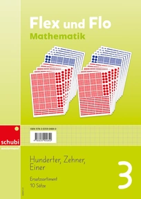 Produktabbildung zu Flex und Flo Mathematik - Nachkaufset 3 - 10 Sätze Demomaterial mit 100er, 10er, 1er
