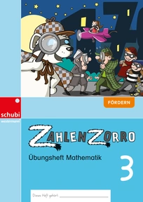 Produktabbildung zu Zahlenzorro Übungsheft Mathematik - Fördern 3 - Ausgabe Schweiz