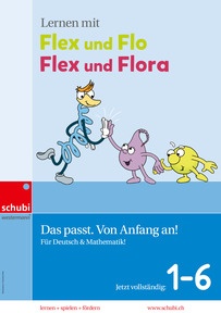 Produktabbildung zu Prospekt «Lernen mit Flex und Flo & Flex und Flora» - Deutsch und Mathematik - Jetzt vollständig für das 1. bis 6. Schuljahr