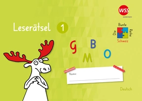 Produktabbildung zu Die Bunte Reihe Schweiz – Deutsch - Leserätsel 1 Klasse 3/4