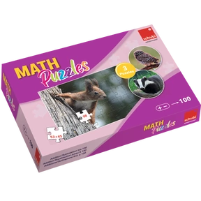 Produktabbildung zu SCHUBI MathPuzzles - Addition/Subtraktion bis 100