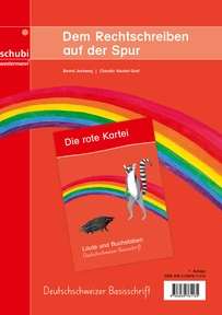 Produktabbildung zu Dem Rechtschreiben auf der Spur – Rechtschreibkartei 1 - Ausgabe in Deutschschweizer Basisschrift - Ergänzend zu dem Vorkurs und Heft 1