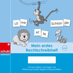 Produktabbildung zu Mein erstes Rechtschreibheft - Ich kann Silben schwingen und Wörter nach ersten Regeln richtig schreiben