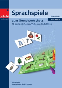 Produktabbildung zu Sprachspiele zum Grundwortschatz - 16 Spiele mit Nomen, Verben und Adjektiven