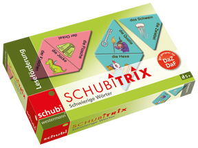 Produktabbildung zu SCHUBITRIX Leseförderung - Schwierige Wörter