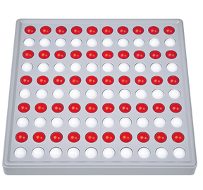 Produktabbildung zu SCHUBI Abaco 100 - Modell A - 10/10 Kugeln (rot/weiss)