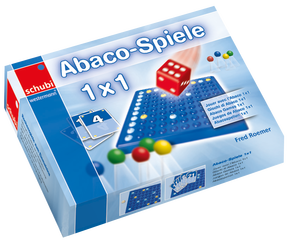Produktabbildung zu SCHUBI Abaco 1x1 Spiele - ohne Abaco