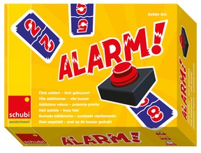 Produktabbildung zu ALARM! - Flink addiert – flott gebuzzert - Das rasante Mathespiel zum Trainieren der Zahlzerlegungen