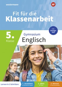 Produktabbildung zu Fit für die Klassenarbeit - Gymnasium Neubearbeitung 2026 - Klassenarbeitstrainer Englisch 5