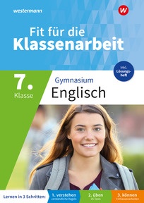 Produktabbildung zu Fit für die Klassenarbeit - Gymnasium Neubearbeitung 2026 - Klassenarbeitstrainer Englisch 7