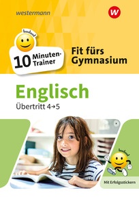 Produktabbildung zu Fit fürs Gymnasium - 10-Minuten-Trainer - Übertritt 4 / 5  Englisch