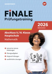 Produktabbildung zu FiNALE Prüfungstraining Abschluss 9./10. Klasse Hauptschule Niedersachsen - Mathematik 2026 Arbeitsbuch mit Lösungsheft