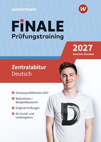 Produktabbildung zu FiNALE Prüfungstraining Zentralabitur Nordrhein-Westfalen - Deutsch 2027