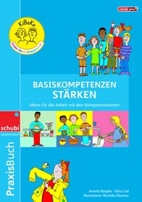 Produktabbildung zu KiBaKo Praxisbuch Basiskompetenzen stärken - Ideen für die Arbeit mit den Kompetenzkarten