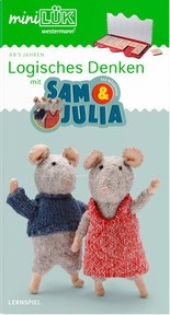 Produktabbildung zu miniLÜK - Vorschule/1. Klasse - Logisches Denken mit Sam und Julia