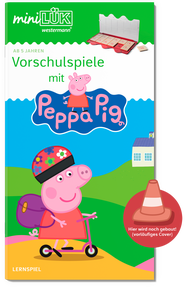 Produktabbildung zu miniLÜK - Vorschule/1. Klasse - Vorschultraining mit Peppa Pig