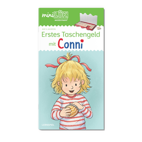 Produktabbildung zu miniLÜK - Vorschule/1. Klasse - Conni rechnet mit Taschengeld