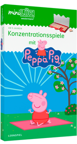 Produktabbildung zu miniLÜK - Kindergarten/Vorschule - Set Konzentrationsspiele mit Peppa Pig