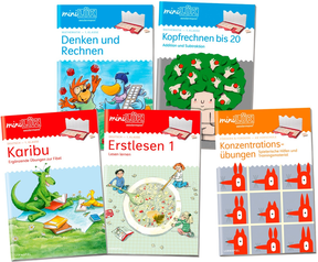 Produktabbildung zu miniLÜK - 1. Klasse - Das Lernpaket für Erstklässler