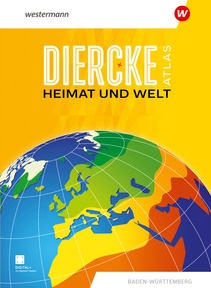 Produktabbildung zu Diercke Atlas Heimat und Welt - Baden-Württemberg - 1. Auflage 2026