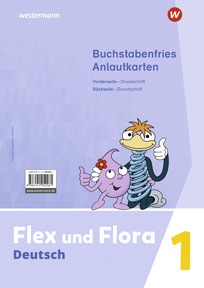 Flex und Flora Anlautposter Ausgabe 2021 