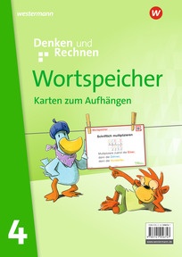 Produktabbildung zu Denken und Rechnen - Allgemeine Ausgabe 2024 - Wortspeicherkarten 4
