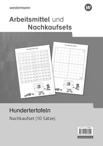 Produktabbildung zu Arbeitsmittel und Nachkaufsets Mathematik  - Hundertertafeln - Nachkaufset (10 Sätze) 