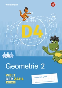 Produktabbildung zu Welt der Zahl - Inklusionsmaterialien - Ausgabe 2021 - Inklusionsheft D4: Geometrie 2
