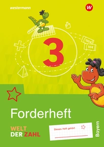Produktabbildung zu Welt der Zahl - Ausgabe 2022 für Bayern - Forderheft 3