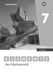 Produktabbildung zu Elemente der Mathematik SI - Ausgabe 2023 für Niedersachsen - Lösungen 7