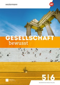 Produktabbildung zu Gesellschaft bewusst – Aktuelle Ausgabe für Nordrhein-Westfalen - Schulbuch 5/6