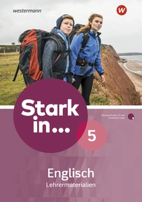 Produktabbildung zu Stark in ... Englisch - Lehrermaterial 5 - mit Audio-CD