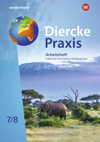 Produktabbildung zu Diercke Praxis SI Erdkunde - Arbeits- und Lernbuch - Arbeitsheft 7 / 8